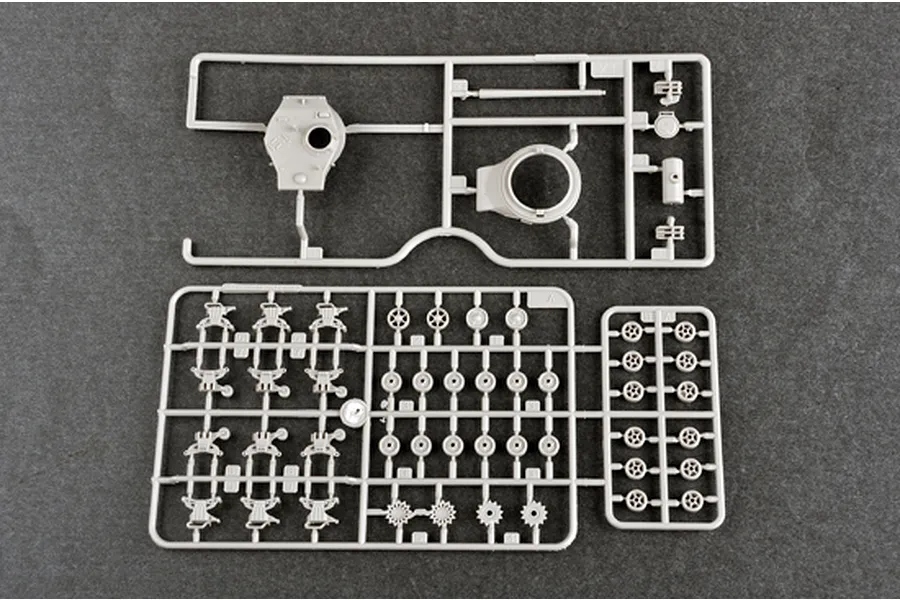 Trumpeter 1/72 French M4 Sherman Tank Scaled Plastic Model Kit image 30381