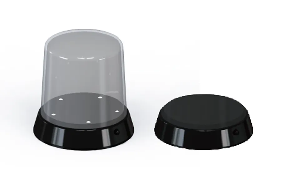 Trumpeter Model Plastic Display Case 84x115mm w/ LED image 30466