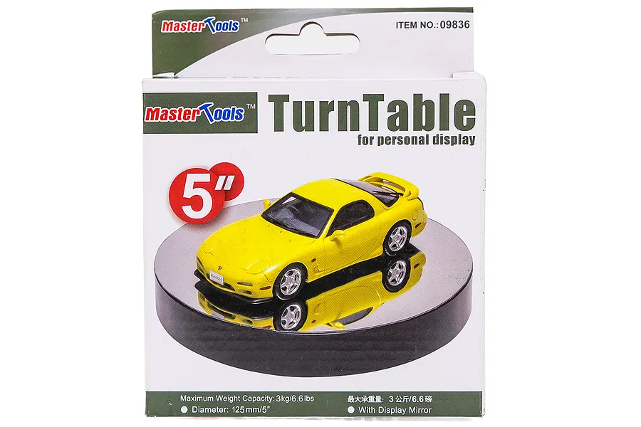 Trumpeter 125mm Scale Model Display Turntable image 30531