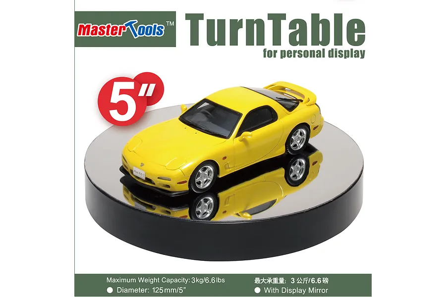 Trumpeter 125mm Scale Model Display Turntable image 30532