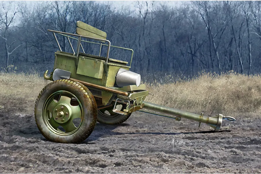Trumpeter 1/35 Soviet 1942 Limber 52-R-353M Scaled Plastic Model Kit image 30535