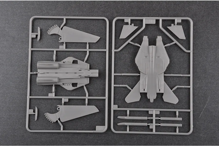 Trumpeter 1/144 F-14D Tomcat Fighter Jet Scaled Plastic Model Kit image 30548