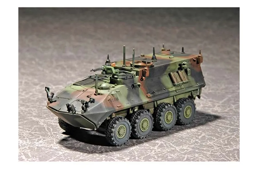 Trumpeter 1/72 U.S.M.C LAV-C2 (Command &amp;amp; Control) Armoured Vehicle Scaled Plastic Model Kit image 2