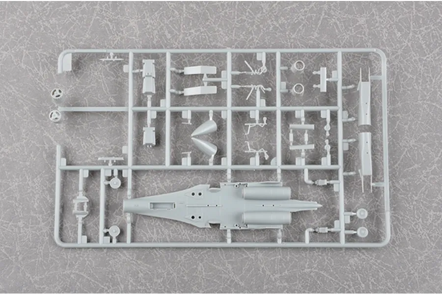 Trumpeter 1/144 PLAAF J-11B Fighter Jet Scaled Plastic Model Kit image 30706