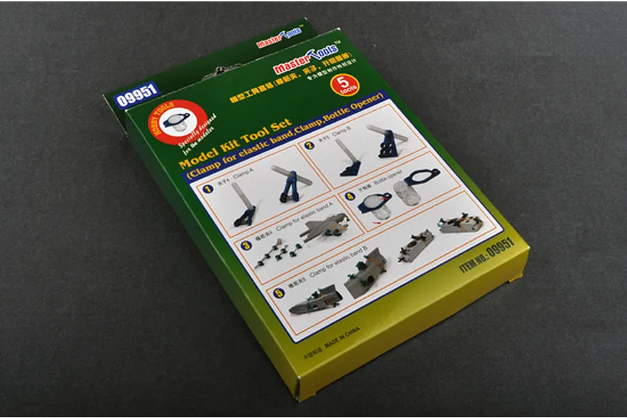 Trumpeter Master Tools Modelers Assorted Clamp Set image 30819