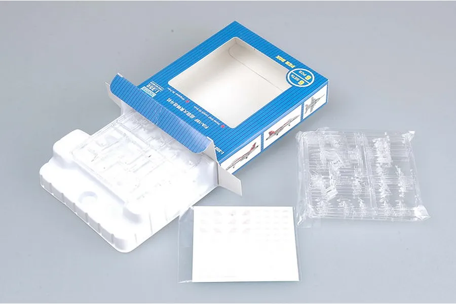 Trumpeter 1/350 F/A-18F Super Hornet Aircraft Sets (6Pcs) for Aircraft Carrier Scaled Plastic Model Kit image 3