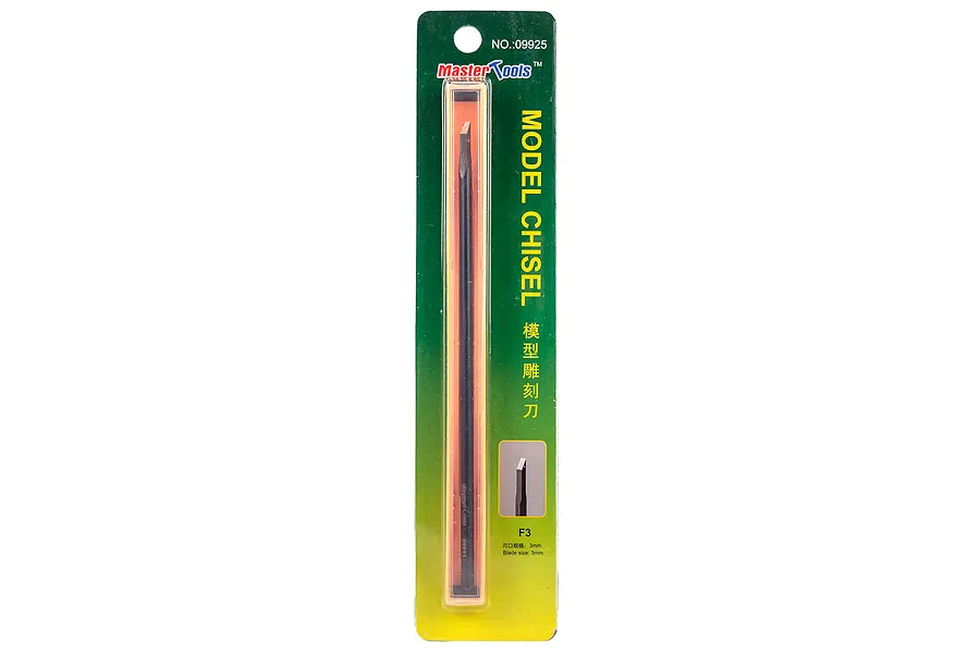 Trumpeter Master Tools Modelers Flat 3mm Chisel image 30995
