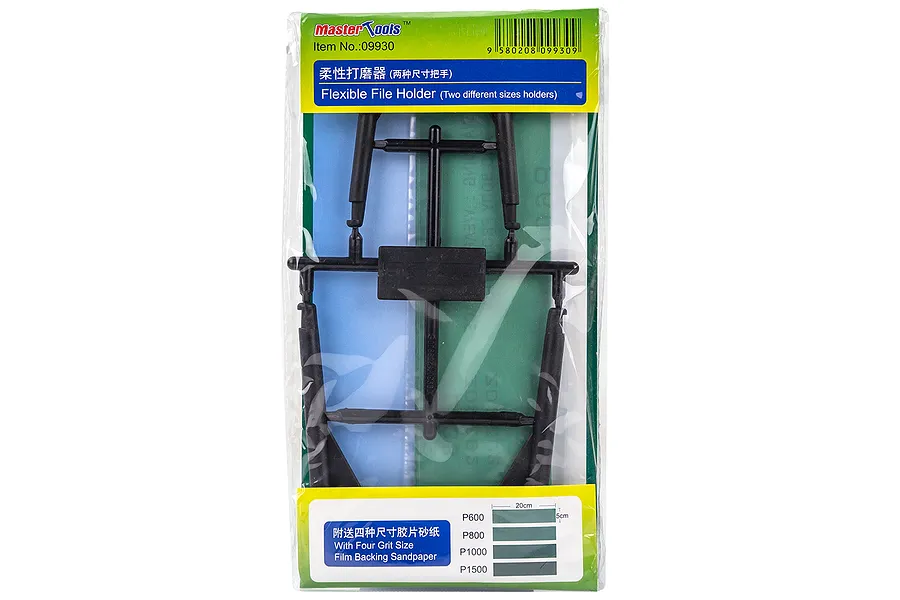 Trumpeter Master Tools Modelers Flexible Sandpaper Strip Holder image 31007