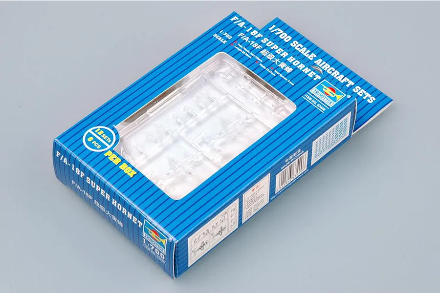 Trumpeter 1/700 F/A-18F Super Hornet Aircraft Sets (12Pcs) for Aircraft Carrier Scaled Plastic Model Kit image 2