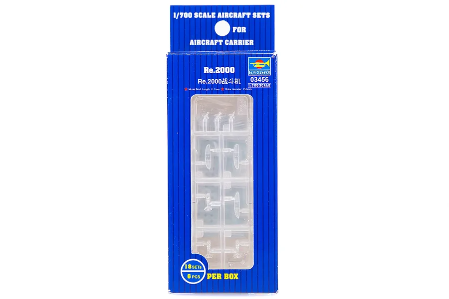 Trumpeter 1/700 Re.2000 Aircraft Sets (18Pcs) for Aircraft Carrier Scaled Plastic Model Kit image 31028