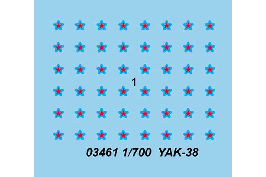 Trumpeter 1/700 YAK-38 Aircraft Sets (12Pcs) for Aircraft Carrier Scaled Plastic Model Kit image 4