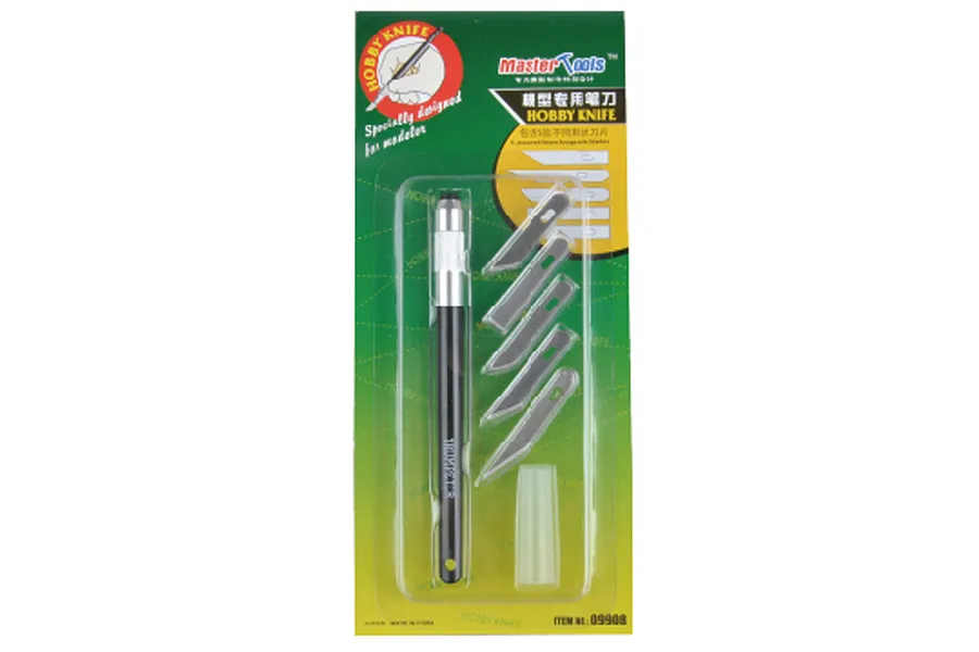 Trumpeter Master Tools Hobby Craft Modellers Knife w/ Assorted Blades image 31071