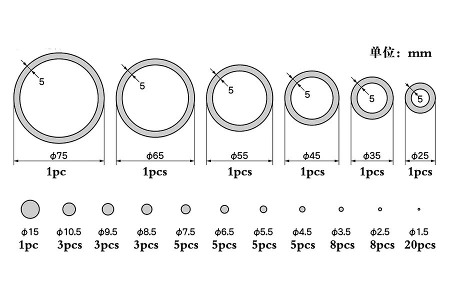 Trumpeter Master Tools Modelers Plastic Circle Board B-Set image 31123