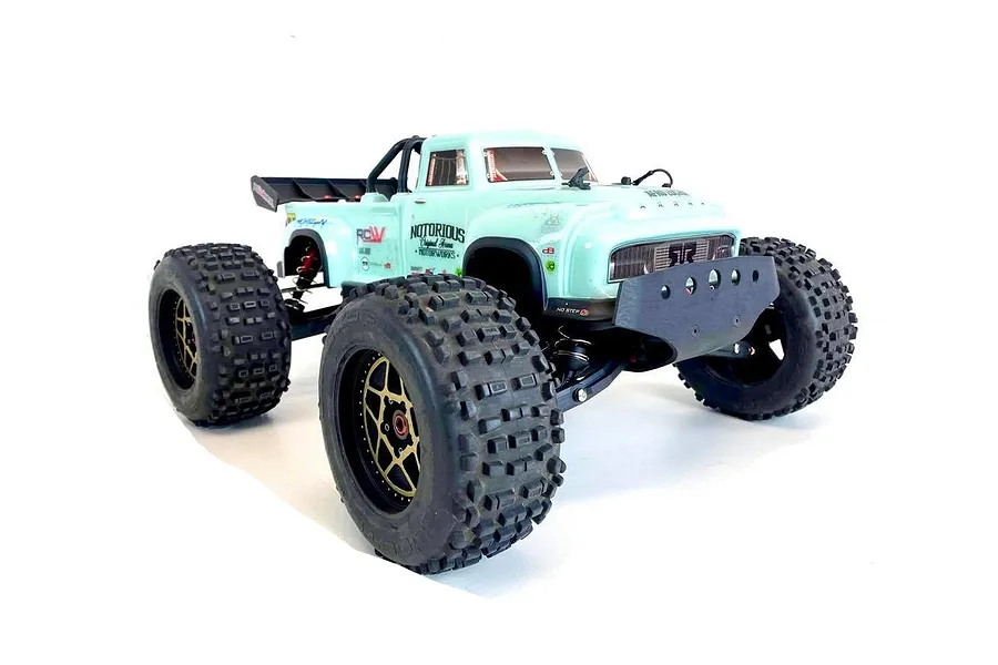 T-Bone Racing Black ARRMA Kraton V2/V3 Front Thrasher Bumper Kit image 31176