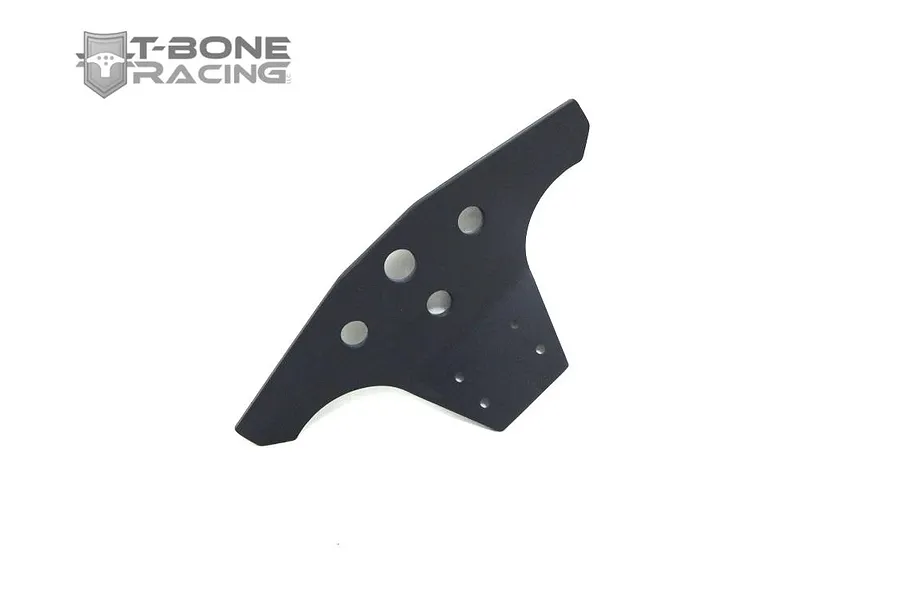 A black T-Bone Racing front basher bumper for Traxxas Stampede 2WD on a white background.