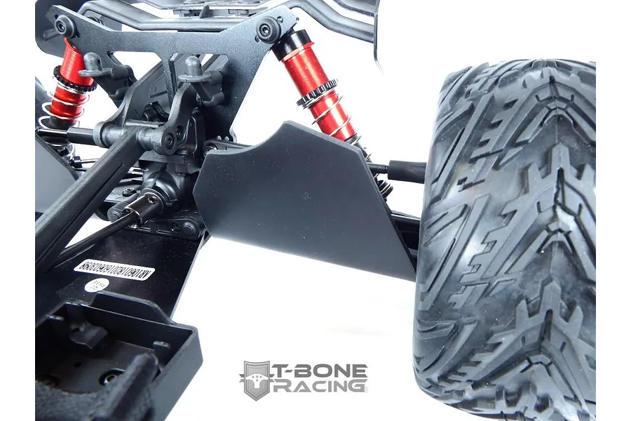T-Bone Racing Black ARRMA Kraton Rear A-Skids &amp;amp; Mud Guard for Suspension Arm Set image 31636