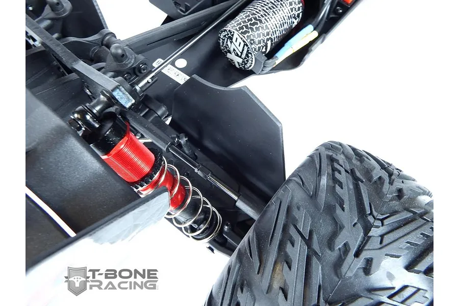 T-Bone Racing Black ARRMA Kraton Rear A-Skids &amp;amp; Mud Guard for Suspension Arm Set image 31637