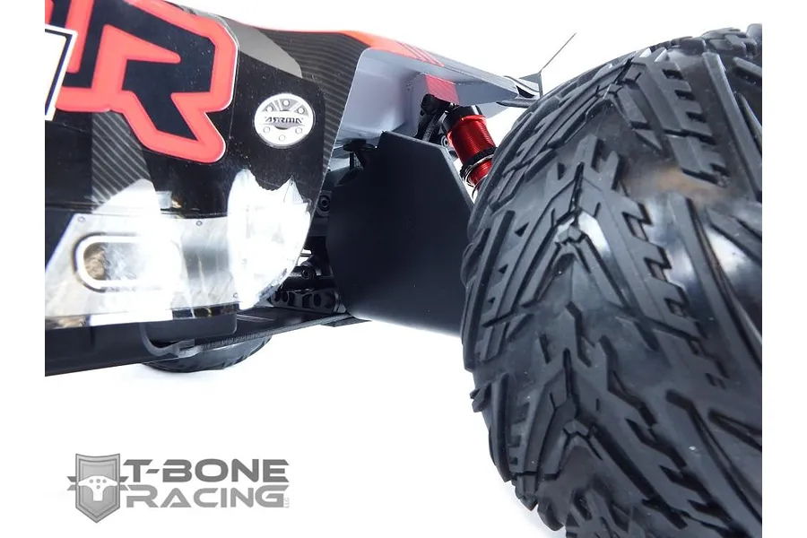 T-Bone Racing Black ARRMA Kraton Rear A-Skids &amp;amp; Mud Guard for Suspension Arm Set image 31640