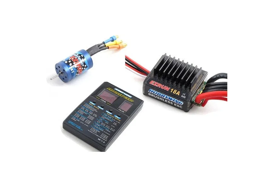 Hobbywing EzRun 2030SL 5200Kv Brushless Motor and 18A ESC Combo image 31841