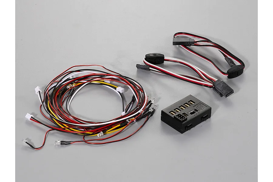 Killerbody 1/10 LED Light Kit w/ Control Box &amp;amp; 14 LEDs image 31849