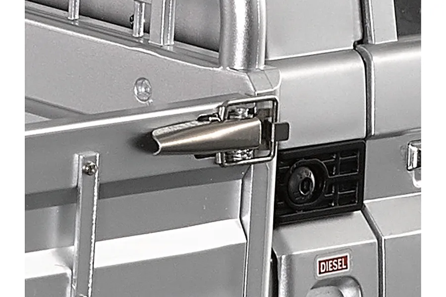 Killerbody 1/10 Stainless Steel Tray Lock Latch Kit image 31862