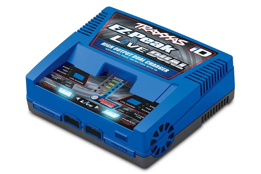 Traxxas Ez-Peak Live Dual 26Amp NiMH/LiPo ID Bluetooth Fast Charger image 31938