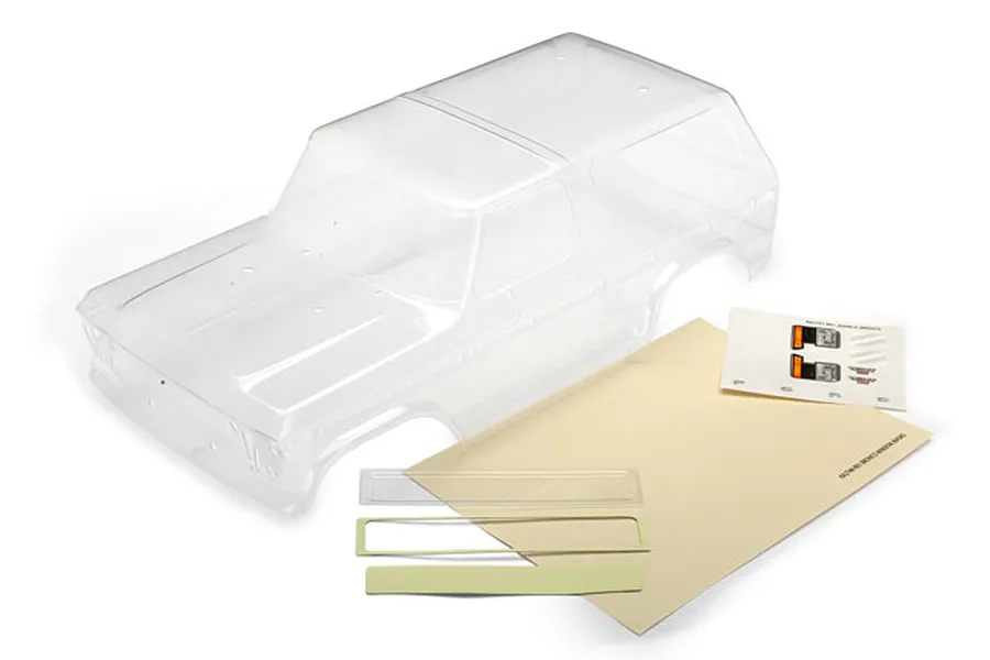 Traxxas 1/10 TRX-4 Ford Bronco Unpainted Body Shell - Clear image 31950