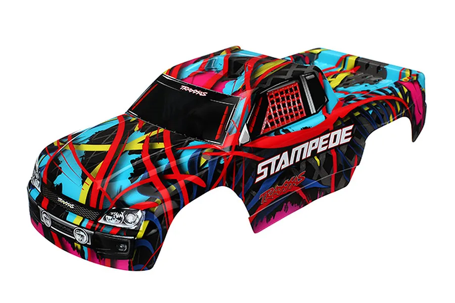 Traxxas Stampede Hawaiian Painted Body Shell image 31973