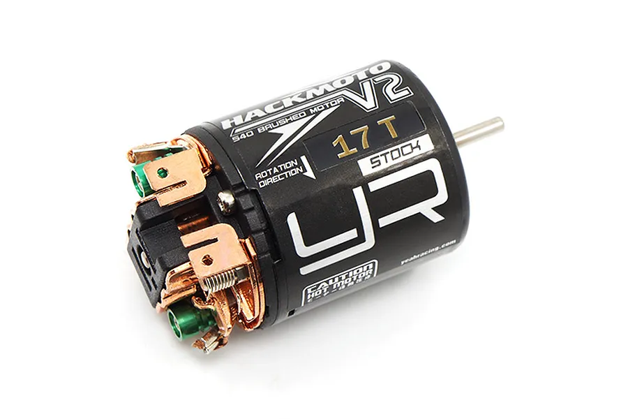 Yeah Racing Hackmoto V2 540 Size 17 Turn Brushed Motor image 31984