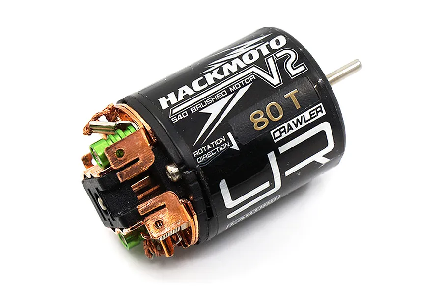 Yeah Racing Hackmoto V2 540 Size 80 Turn Brushed Motor image 31988