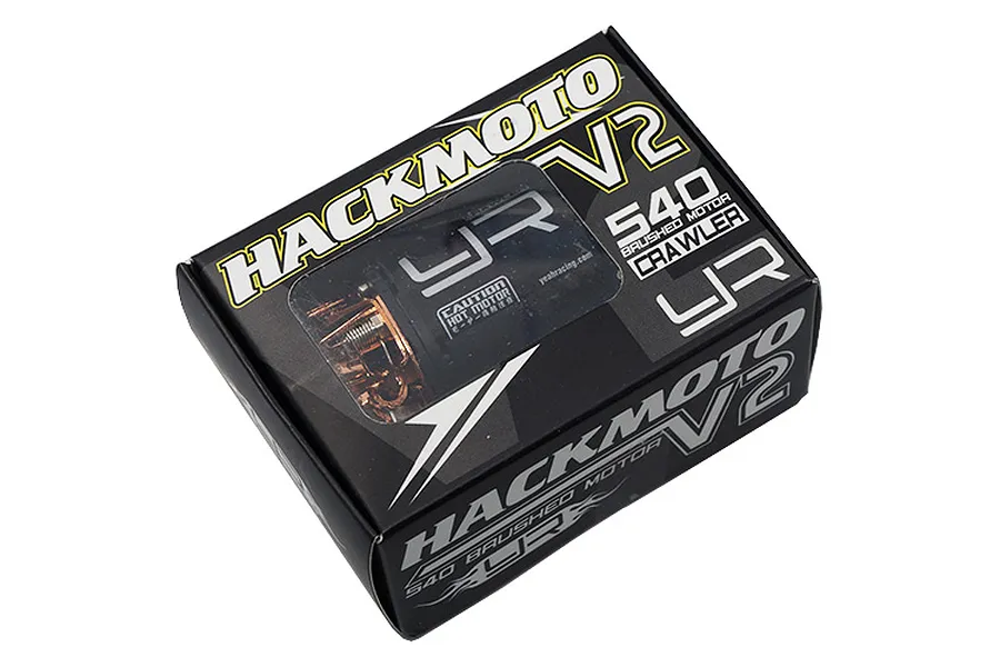 Yeah Racing Hackmoto V2 540 Size 80 Turn Brushed Motor image 31989