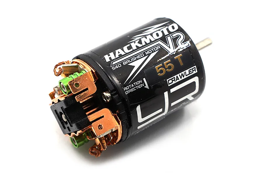 Yeah Racing Hackmoto V2 540 Size 55 Turn Brushed Motor image 31990