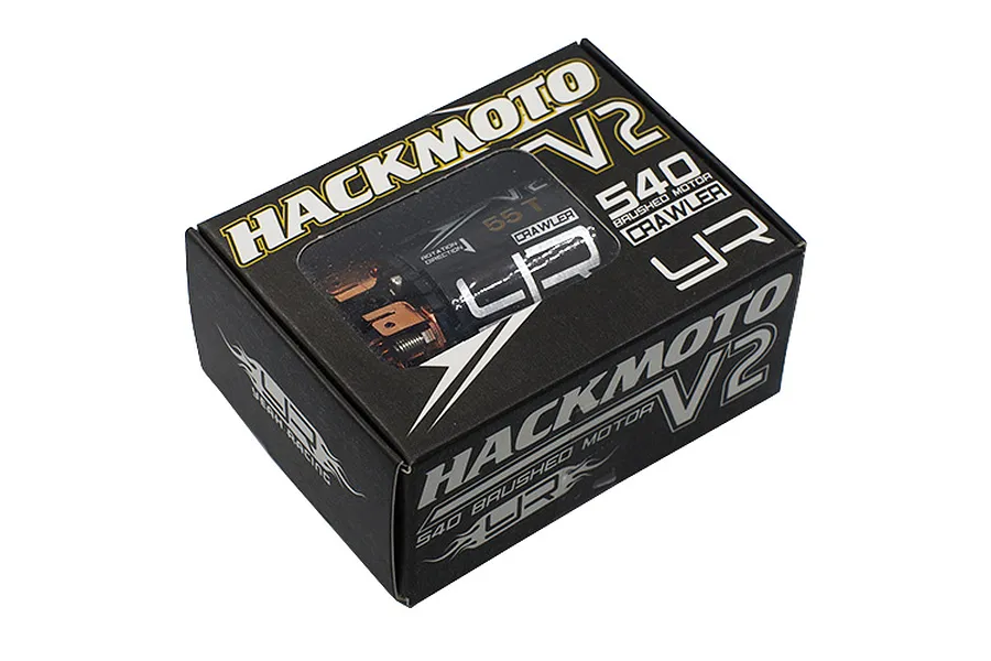 Yeah Racing Hackmoto V2 540 Size 55 Turn Brushed Motor image 31991