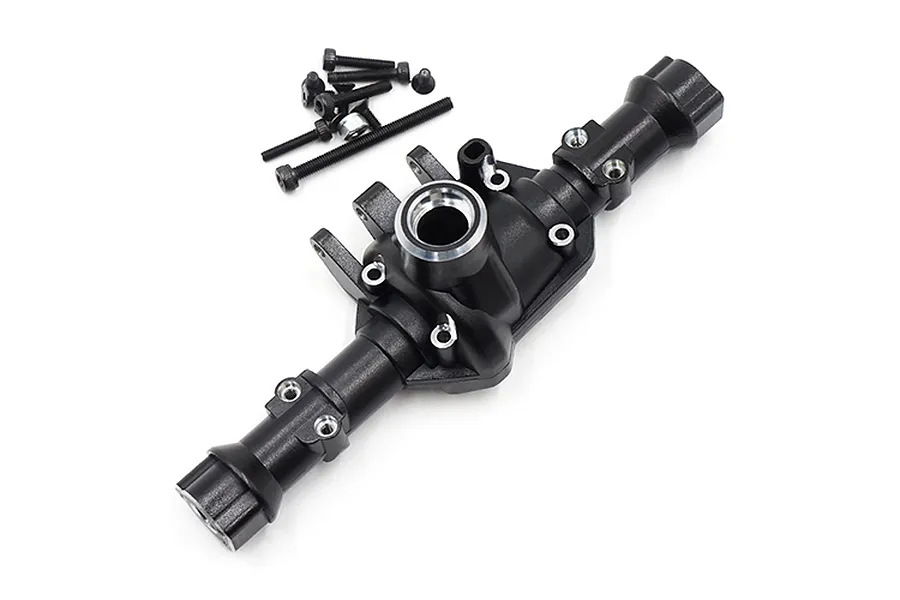 Yeah Racing TRX-4 Black Titanium Coated Aluminium CNC Rear Axle Housing image 32020