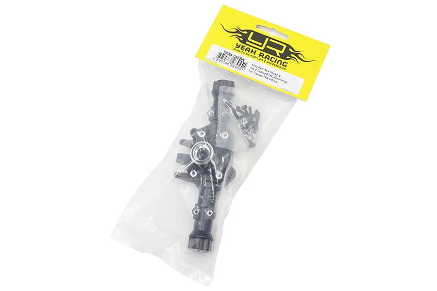 Yeah Racing TRX-4 Black Titanium Coated Aluminium CNC Rear Axle Housing image 32023