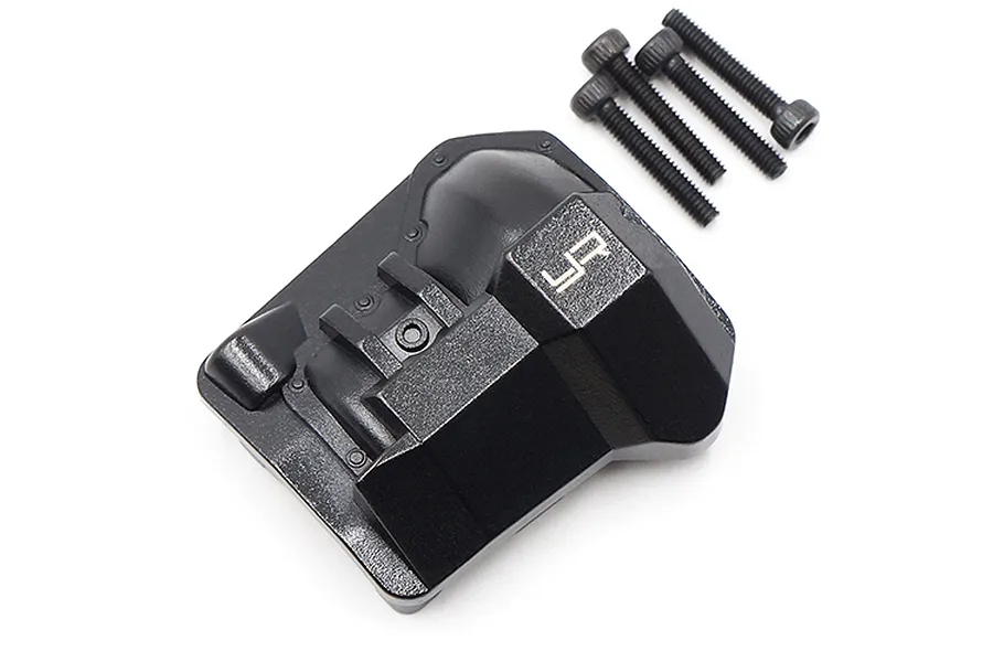 Yeah Racing TRX-4 Black Titanium Coated Aluminium Front or Rear Differential Cover image 32027