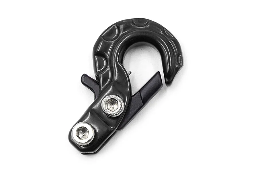 Yeah Racing 1/10 Black Aluminium Winch Hook w/ Safety Latch image 32034