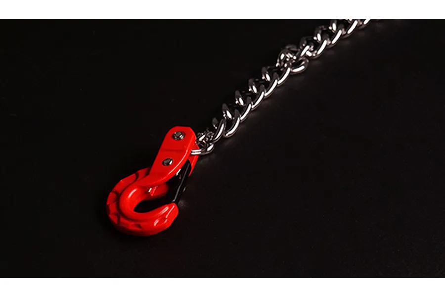 Yeah Racing 1/10 Black Aluminium Winch Hook w/ Safety Latch image 32035