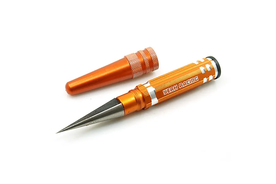 Yeah Racing Orange Aluminium 0-14mm Body Reamer image 32040