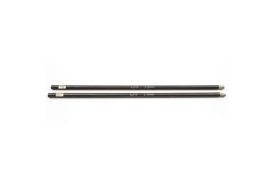 Yeah Racing Super Hard Steel 2.5mm Replacement Long Tip for Hex Driver 2Pcs image 32049