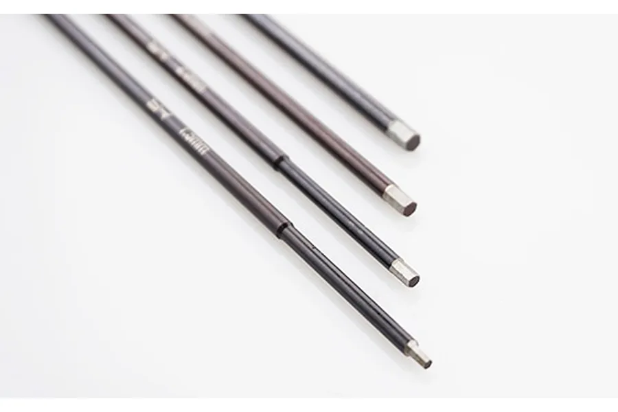 Yeah Racing Super Hard Steel 2.5mm Replacement Long Tip for Hex Driver 2Pcs image 32050