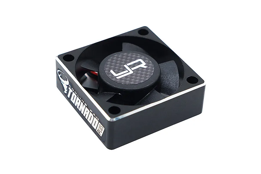 Yeah Racing Black Aluminium Case Tornado Plus 30x30x10mm High Speed Cooling Fan image 32060