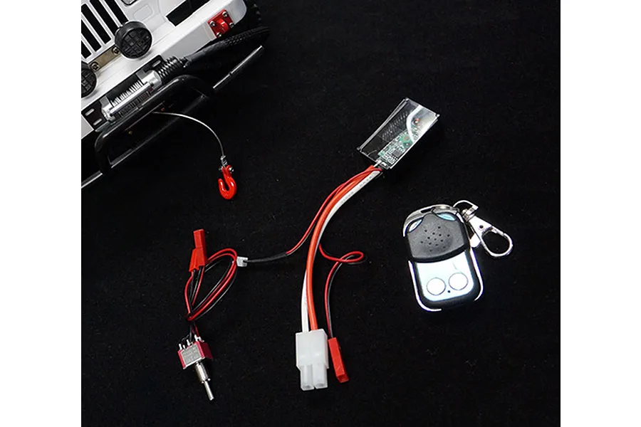 Yeah Racing 1/10 Winch Remote Control &amp;amp; Receiver Set image 32089