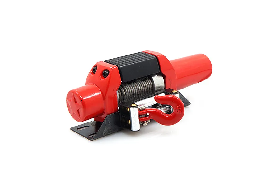 Yeah Racing 1/10 Red Rock Crawler Winch w/ Metal Wire &amp;amp; Control Unit image 32093