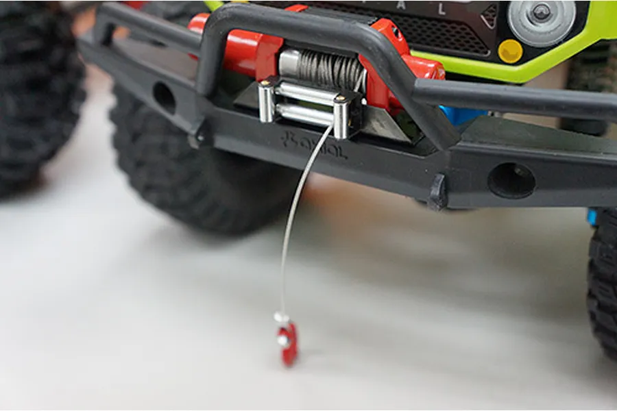 Yeah Racing 1/10 Red Rock Crawler Winch w/ Metal Wire &amp;amp; Control Unit image 32094
