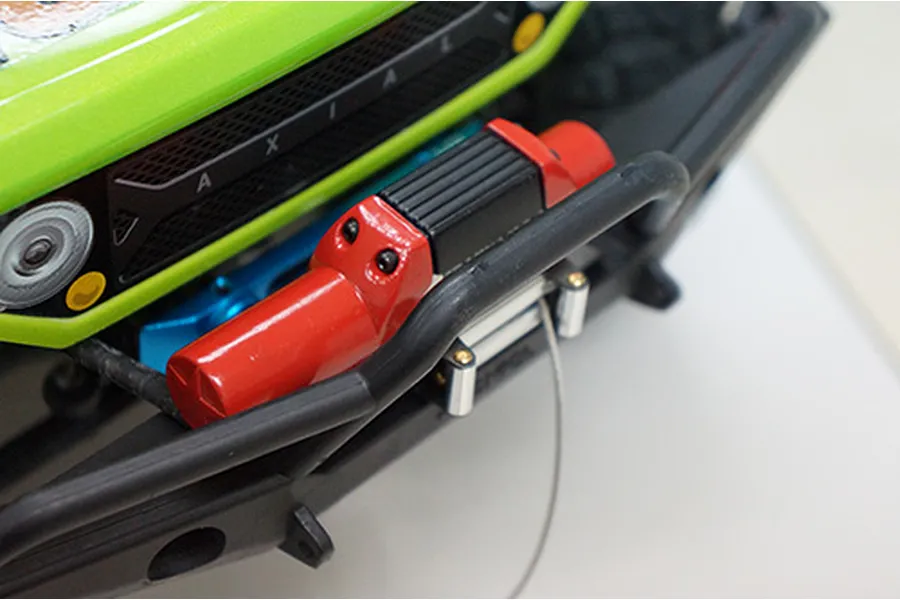 Yeah Racing 1/10 Red Rock Crawler Winch w/ Metal Wire &amp;amp; Control Unit image 32095