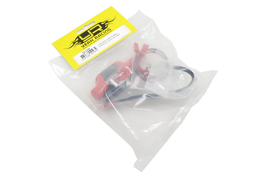 Yeah Racing 1/10 Red Rock Crawler Winch w/ Metal Wire &amp;amp; Control Unit image 32096