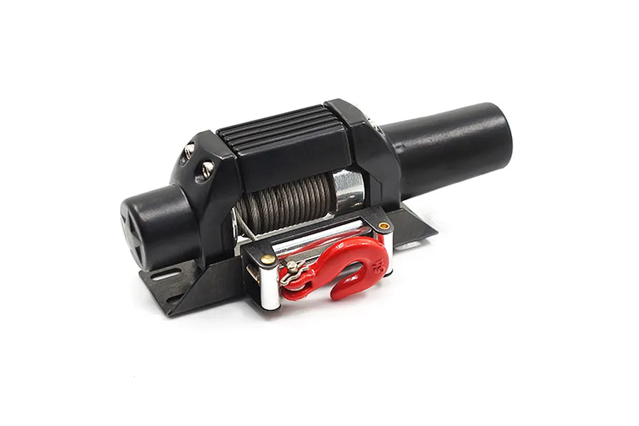 Yeah Racing 1/10 Black Rock Crawler Winch w/ Metal Wire &amp;amp; Control Unit image 32099