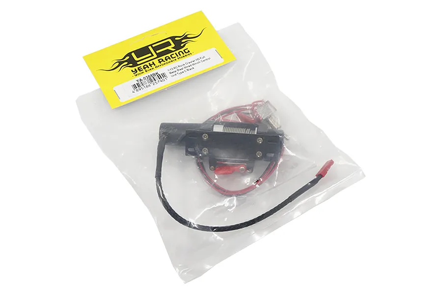 Yeah Racing 1/10 Black Rock Crawler Winch w/ Metal Wire &amp;amp; Control Unit image 32102