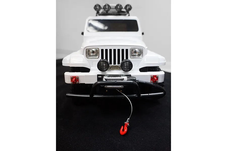Yeah Racing 1/10 Silver Rock Crawler Winch w/ Metal Wire &amp;amp; Control Unit image 32105